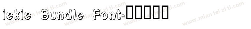 iekie Bundle Font字体转换